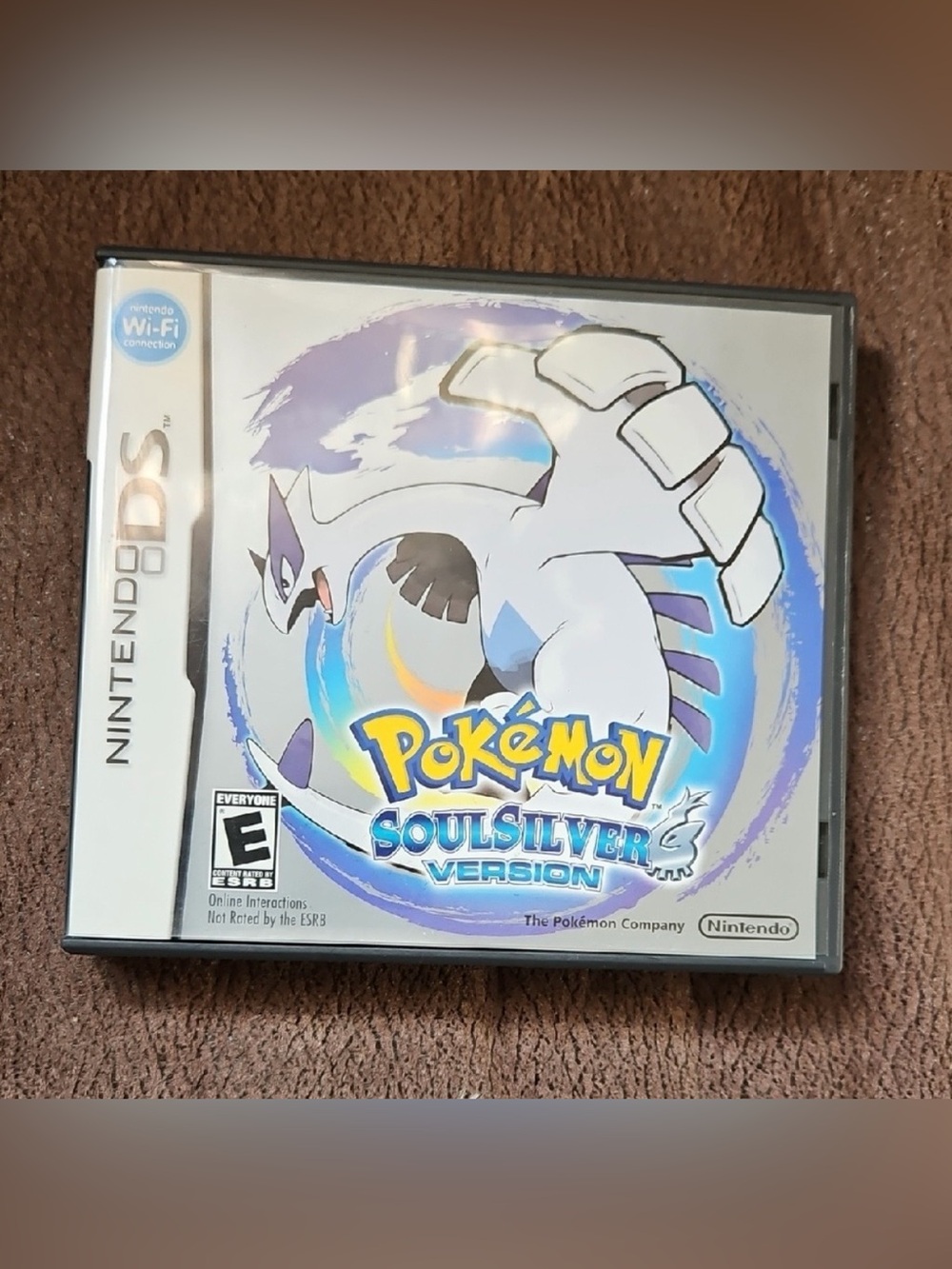 Nintendo DS Pokémon SoulSilver Version - Silver and White
